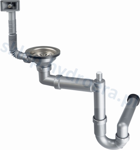 Syfon do zlewozmywaków DEANTE ZXY 9926 Chrom sitko 115