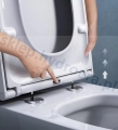 DESKA SEDESOWA DLA GROHE SEREL-WOLNOOPADAJĄCA, WYPINANA Z DUROPLASTU