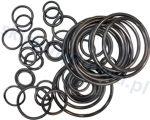 ZESTAW USZCZELEK TYPU O-RING - 80 SZTUK ORINGI GUMOWE MAŁE