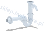 Półsyfon rurowy zlewu 6/4 