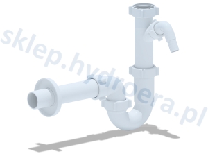 Półsyfon rurowy zlewu 6/4 