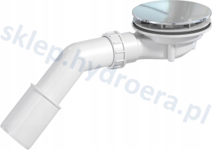 Syfon brodzikowy Deante 90 mm EASY-CLEAN czyszczony od góry - chrom