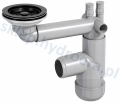 SYFON ZLEWU PREVEX  SITKO 115 MM CZARNE