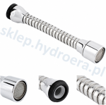 Aerator przedłużka na kran kuchenny długi giętki do baterii M22 M24