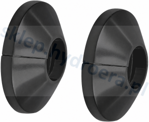 Rozeta Rozetka Rozetki maskująca Czarna fi 22 mm 2 sztuki