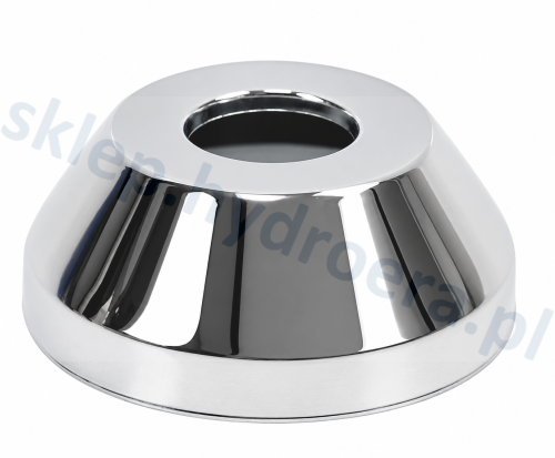 Rozeta Rozetka fi 27 mm Maskująca 3/4" Chrom do Baterii stożkowa