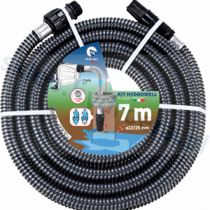 WĄŻ RURA SSĄCA DO POMP HYDROFORÓW OGRODU  Z FILTREM 1" WŁOSKA