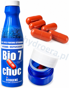 Bio7 CHOC starter oczyszczalni bakterie BIO 7 | SILNY STARTER BIO7 5 DAWEK