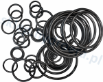 ZESTAW USZCZELEK TYPU O-RING - 80 SZTUK ORINGI GUMOWE MAŁE