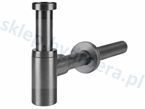 Syfon do umywalki GRAFIT TITANIUM okrągły