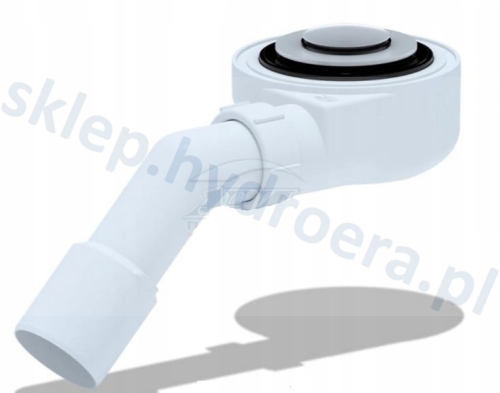 Syfon brodzika NISKI 50mm z korkiem klik-klak