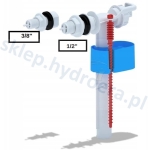 Uniwersalny zawór napełniający 1/2" 3/8 " 