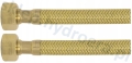 Wężyk ZŁOTY do baterii w oplocie 8mm 3/8x10/L-50 N-W 40cm 2szt. 2742