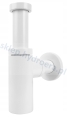 SYFON DO UMYWALKI  BIAŁY+ KOREK KLIK-KLAK BIAŁY BEZ PRZELEWU