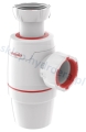 Syfon umywalkowy bez spustu NEO 32mm WIRQUIN + korek klik klak uniwersalny