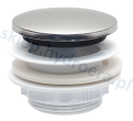 Korek klik klak chrom fi 65 mm do wanny/brodzika WIRQUIN