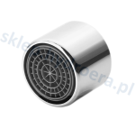AERATOR NAKŁADKA  DO UMYWALKI BATERII M22 x 1 NIERDZEWIEJĄCY +USZCZELKA