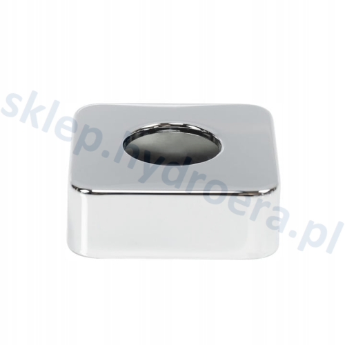 Rozeta rozetka maskująca do baterii kwadratowa 3/4" 25X70x70 mm chrom