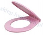 Deska sedesowa STARY TYP WC INTER-SANO standard różowa 5903338010060