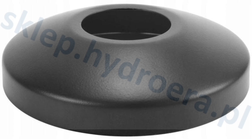 Rozeta maskująca do syfonu fi 32 mm czarna duża 2530 TYCNER