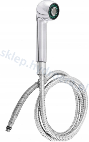 SŁUCHAWKA RĄCZKA I WĄŻ DO BATERII Z WYCIĄGANEJ WYLEWKI +ŁACZNIK KOMPLET