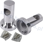 UCHWYT ŚCIENNY DO DRĄŻKA PRYSZNICA DESZCZOWNICY FI 22, KPL 2szt DURO