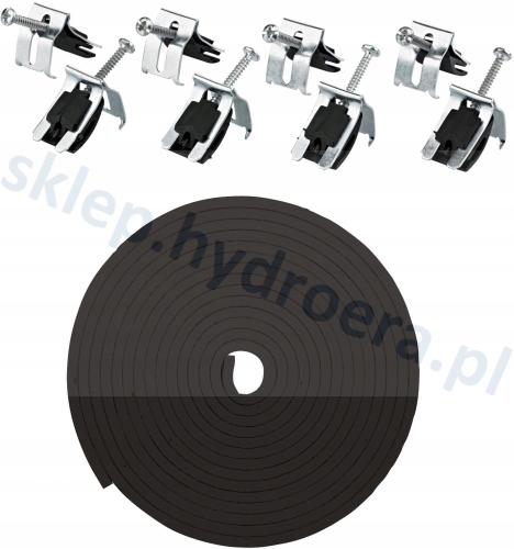 DEANTE ZESTAW MONTAŻOWY DO ZLEWOZMYWAKA  ZXY 9974+10 szt. KLIPSY + TAŚMA