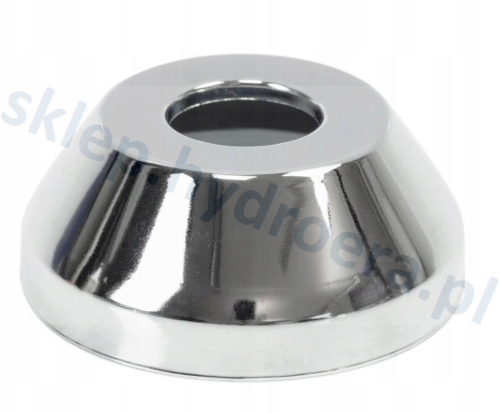 Rozeta Rozetka fi 27 mm Maskująca 3/4" Chrom do Baterii stożkowa